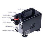 FORMULA AIRBRUSH COMPRESSOR 1/6HP WITH MOISTURE FILTER - FM.ABC-18BF