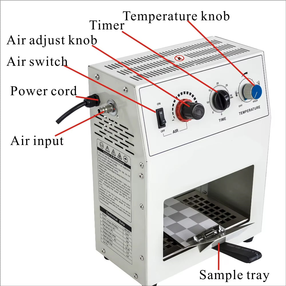 EDS AUTO PAINT SAMPLE DRYER - FM.PSD