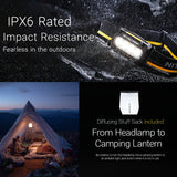 NITECORE 800 LUMEN USB RECHARGEABLE LED HEADLAMP TORCH - HA27 UHE
