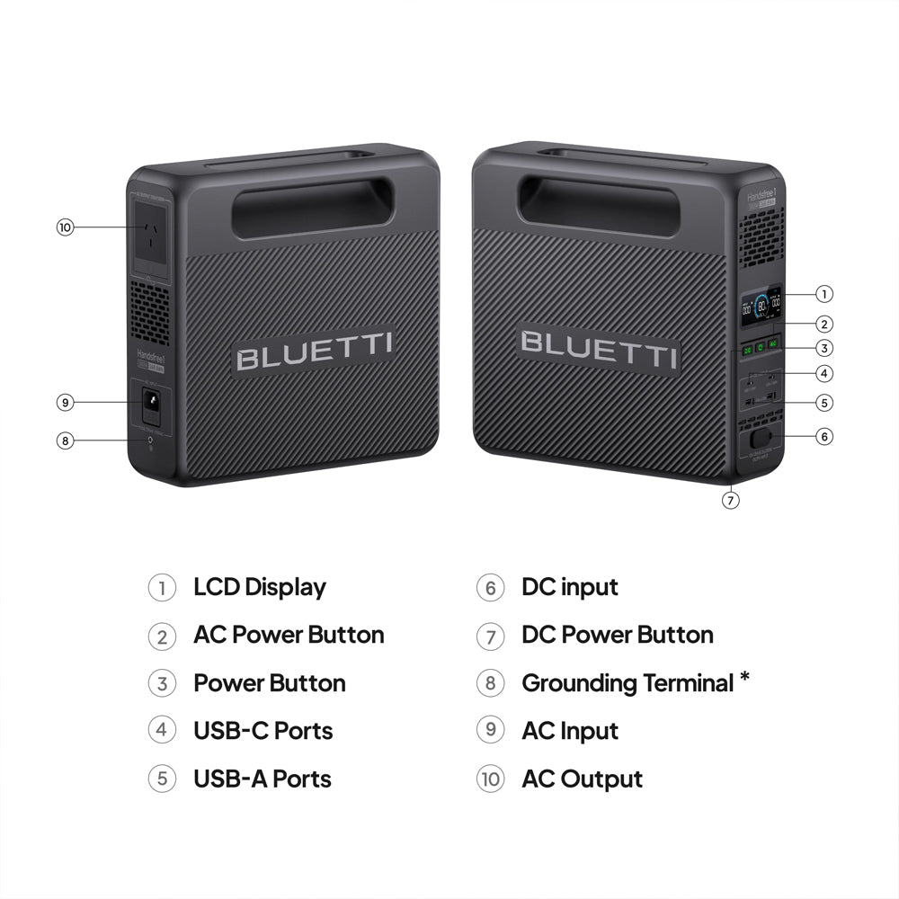 BLUETTI HANDSFREE 1 BACKPACK POWER STATION - HANDSFREE1