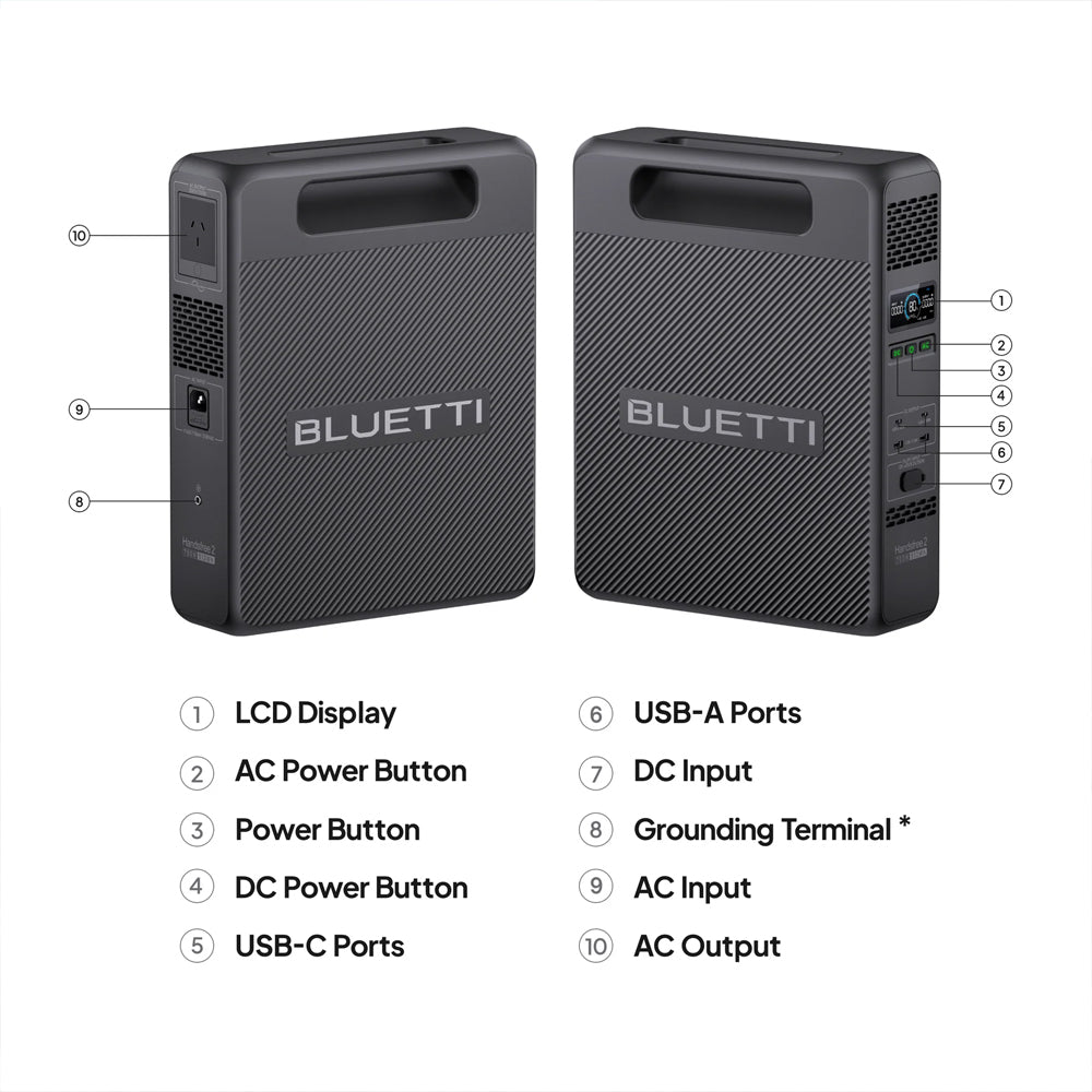 BLUETTI HANDSFREE 2 BACKPACK POWER STATION - HANDSFREE2