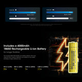 NITECORE HC60 UHE 1600 LUMEN USB-C RECHARGEABLE HEADLAMP TORCH - HC60-UHE