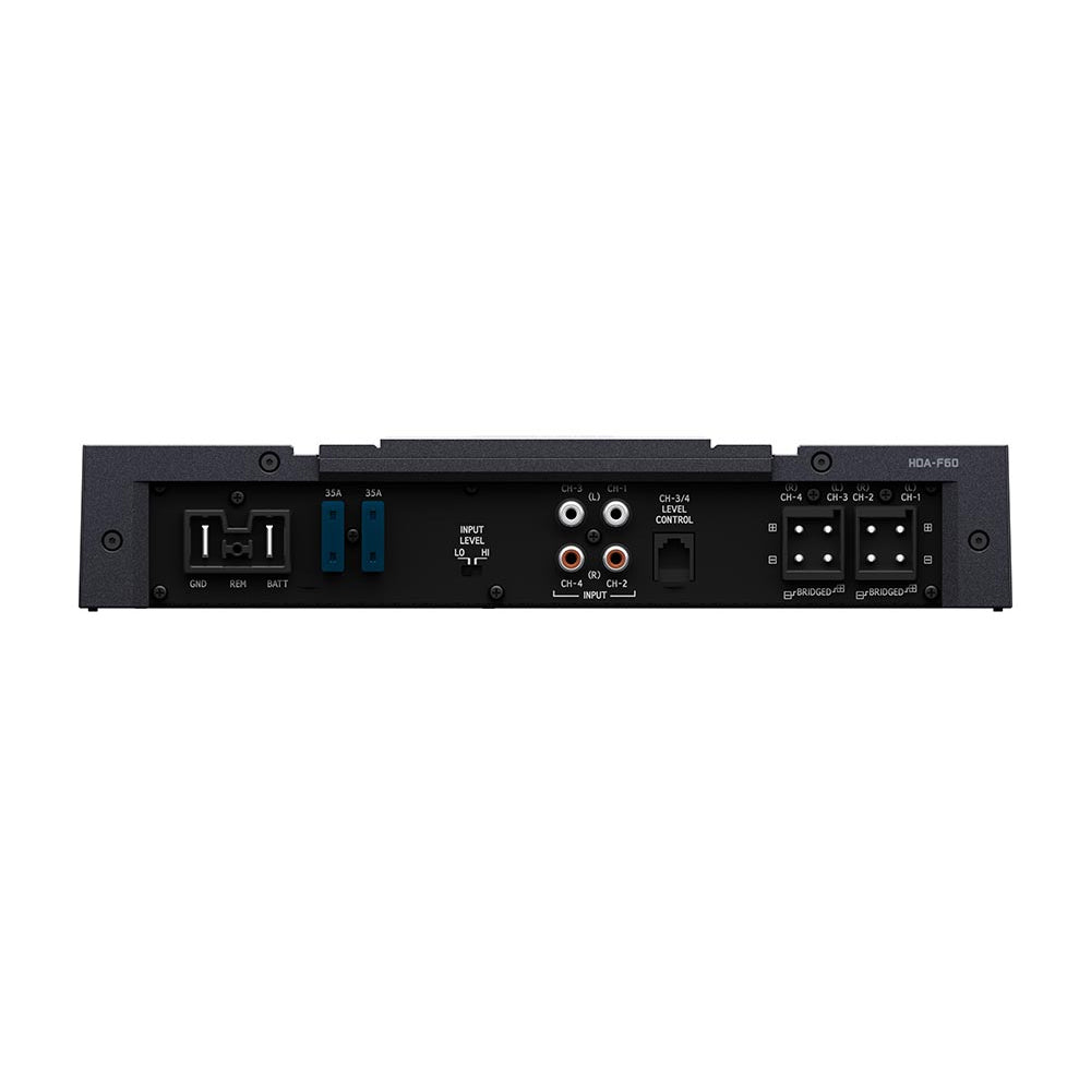 ALPINE (STATUS SERIES) HI-RES AMP 4 CH 100W RMS x 4 @ 4OHM / 150W RMS x 4 @ 2OHM - HDA-F60