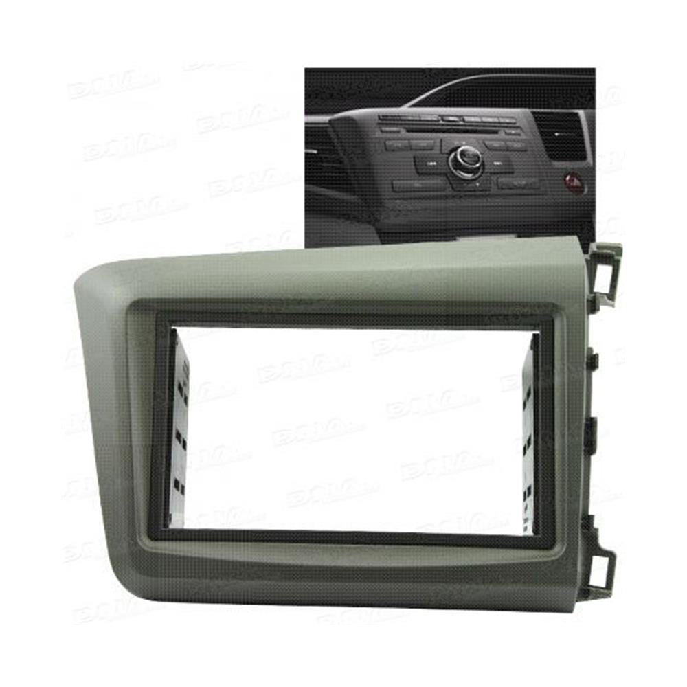 FITTING KIT HONDA CIVIC SEDAN 2012 ON DOUBLE DIN GREY - HON-K8012R