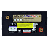 AGM BATTERY DEEP CYCLE DUAL PURPOSE 6V 187.2AH 1250CCA BY SSB ULTRA HIGH PERFORMANCE - HVT-6V180D