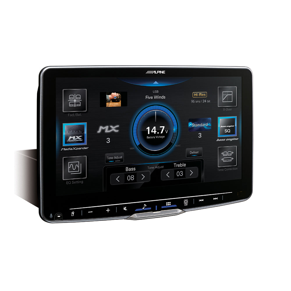 ALPINE HALO HEAD UNIT 9" WIRELESS CARPLAY & WIRED ANDROID AUTO - ILX-F509E
