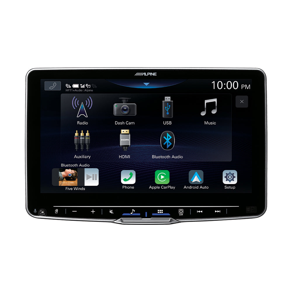 ALPINE HALO HEAD UNIT 9" WIRELESS CARPLAY & WIRED ANDROID AUTO - ILX-F509E