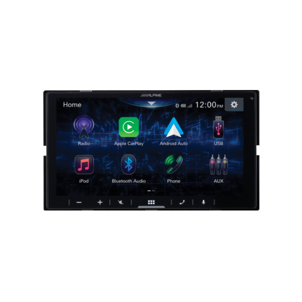 ALPINE HEAD UNIT 7" ULTRA SHALLOW MOUNT WIRELESS CARPLAY & ANDROID AUTO - ILX-W770E