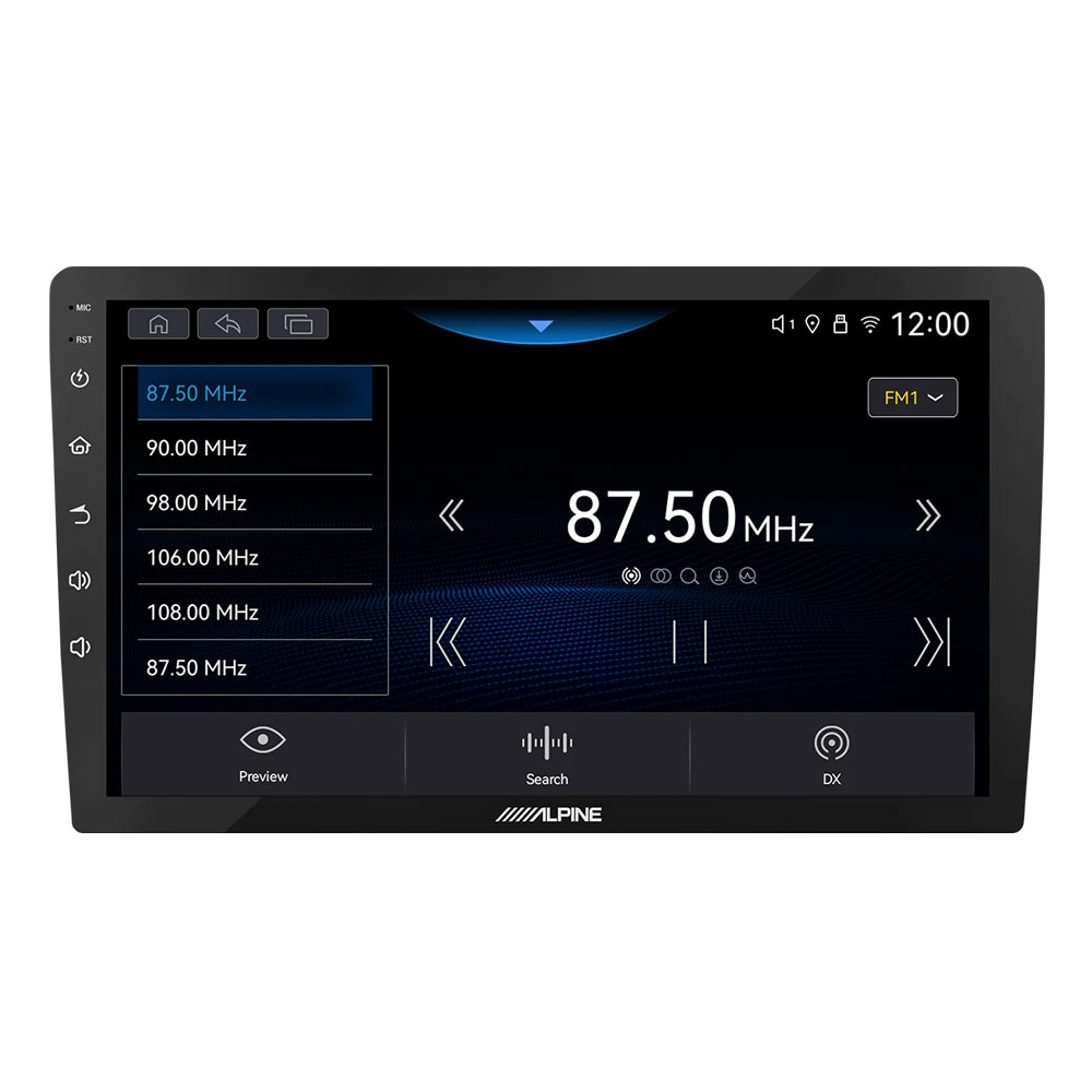 ALPINE HEAD UNIT 9" MIRROR LINK MULTIMEDIA RECEIVER WITH ALPINE OS (RAM4/64GB)NEW - INE-AW409S 9 4/64GB