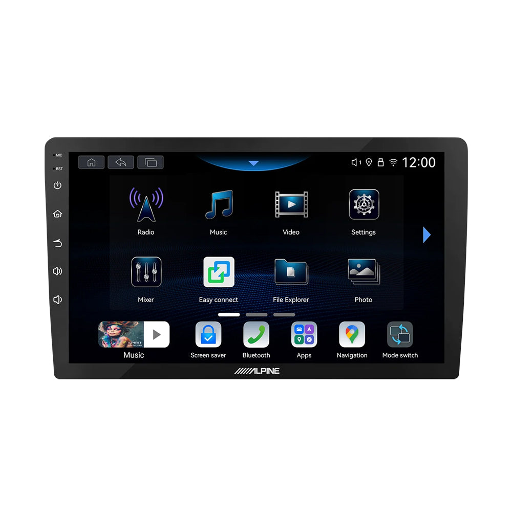 ALPINE HEAD UNIT 9" MIRROR LINK MULTIMEDIA RECEIVER WITH ALPINE OS (RAM4/64GB)NEW - INE-AW409S 9 4/64GB