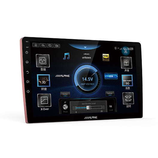 ALPINE HEAD UNIT 10" (WORKS WITH WIRELESS CARPLAY AND ANDRIOD) MULTIMEDIA RECEIVER WITH ALPINE OS - INE-AX809-10