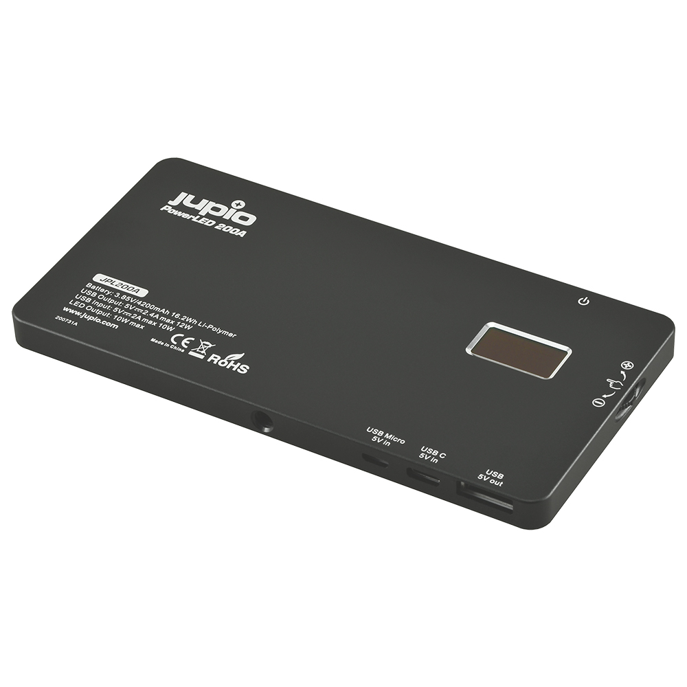 JUPIO POWERLED 200A LED LIGHT / POWER BANK WITH BUILT-IN BATTERY 4200MAH - JPL200A
