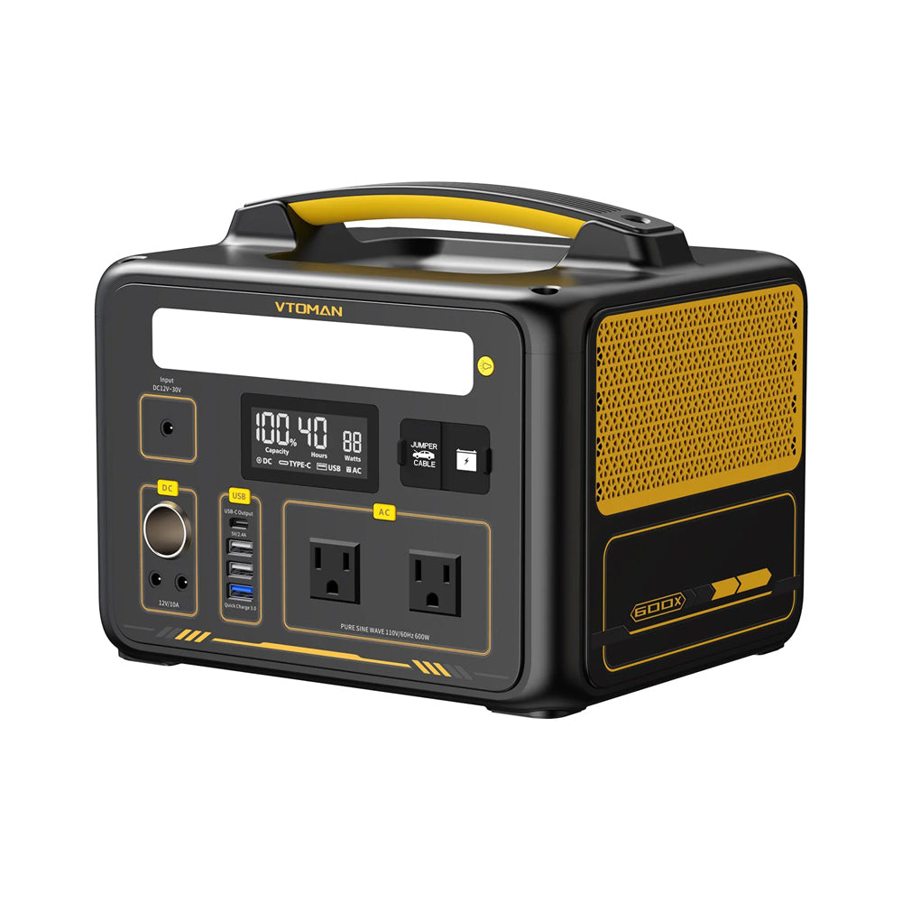 VTOMAN JUMP 600X PORTABLE POWER STATION 600W | 268WH - JUMP 600X