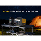 VTOMAN JUMP 600X PORTABLE POWER STATION 600W | 268WH - JUMP 600X