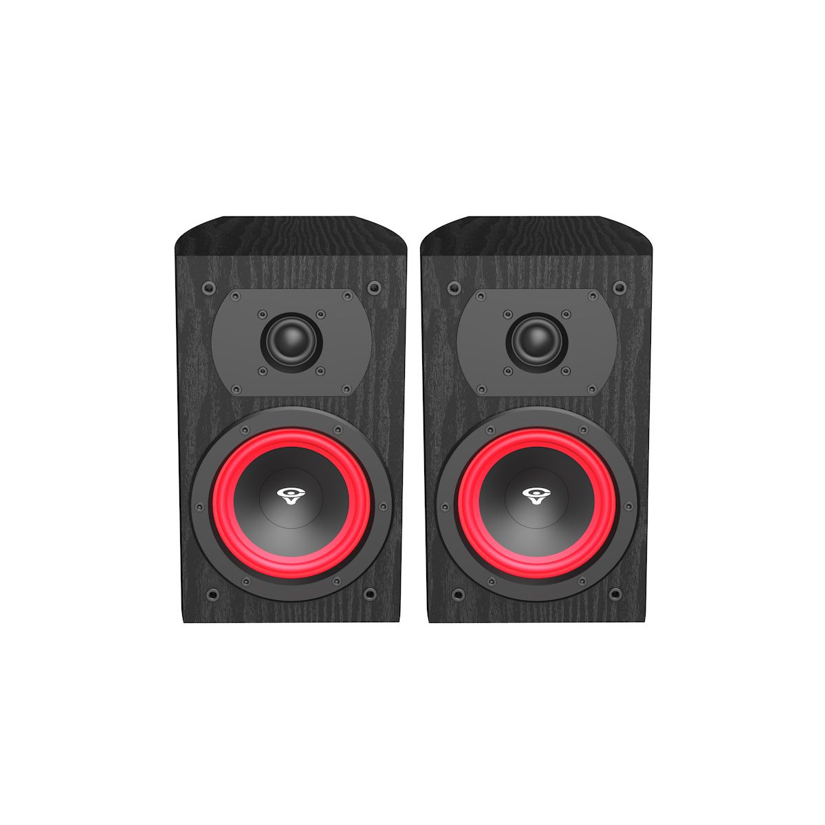 CERWIN VEGA LA SERIES HOME AUDIO 4" 2-WAY BOOKSHELF SPEAKER BLACK 110W MAX PAIR - LA14B