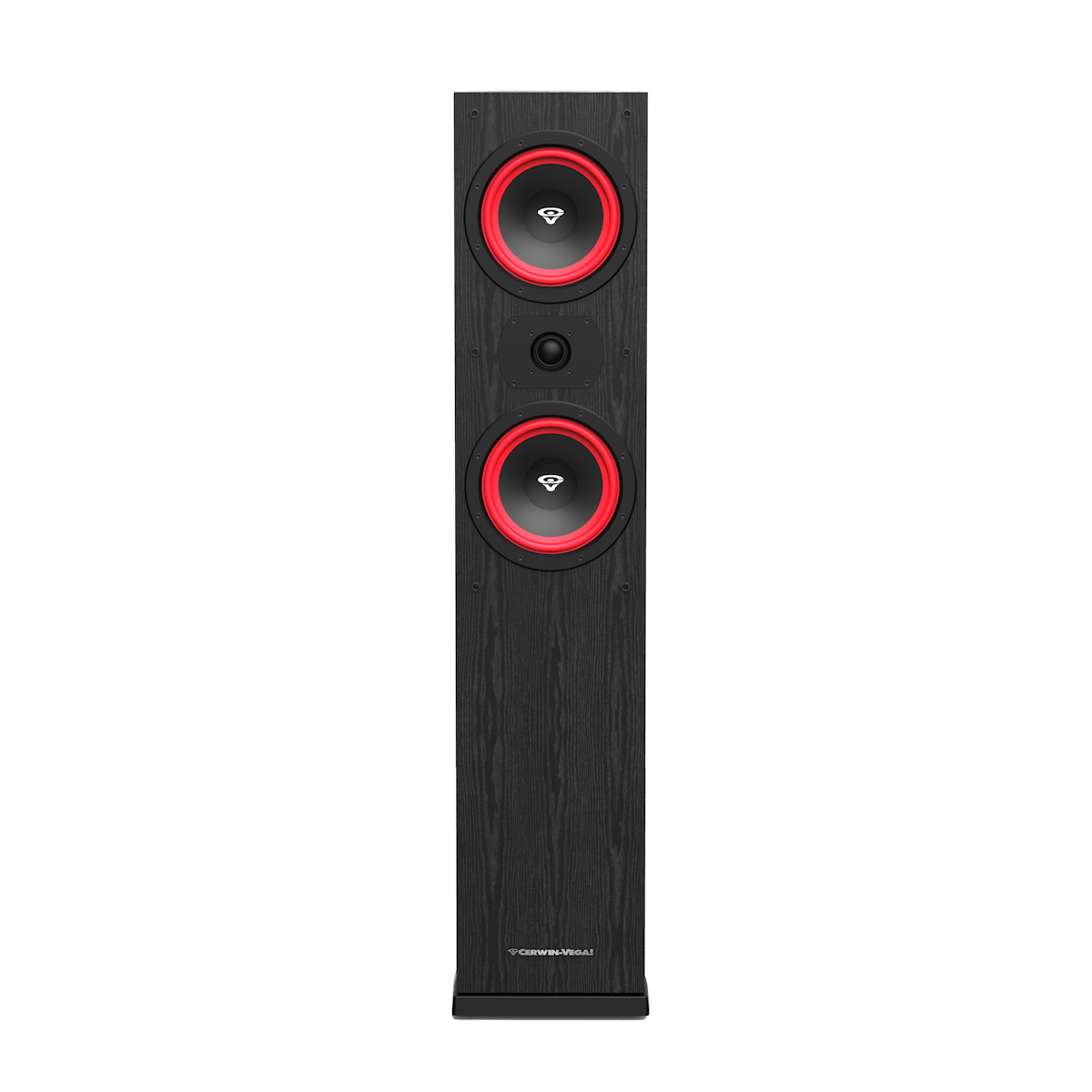 CERWIN VEGA LA SERIES HOME AUDIO 6.5" 2.5-WAY TOWER FLOOR SPEAKER BLACK 265W MAX PAIR - LA265B