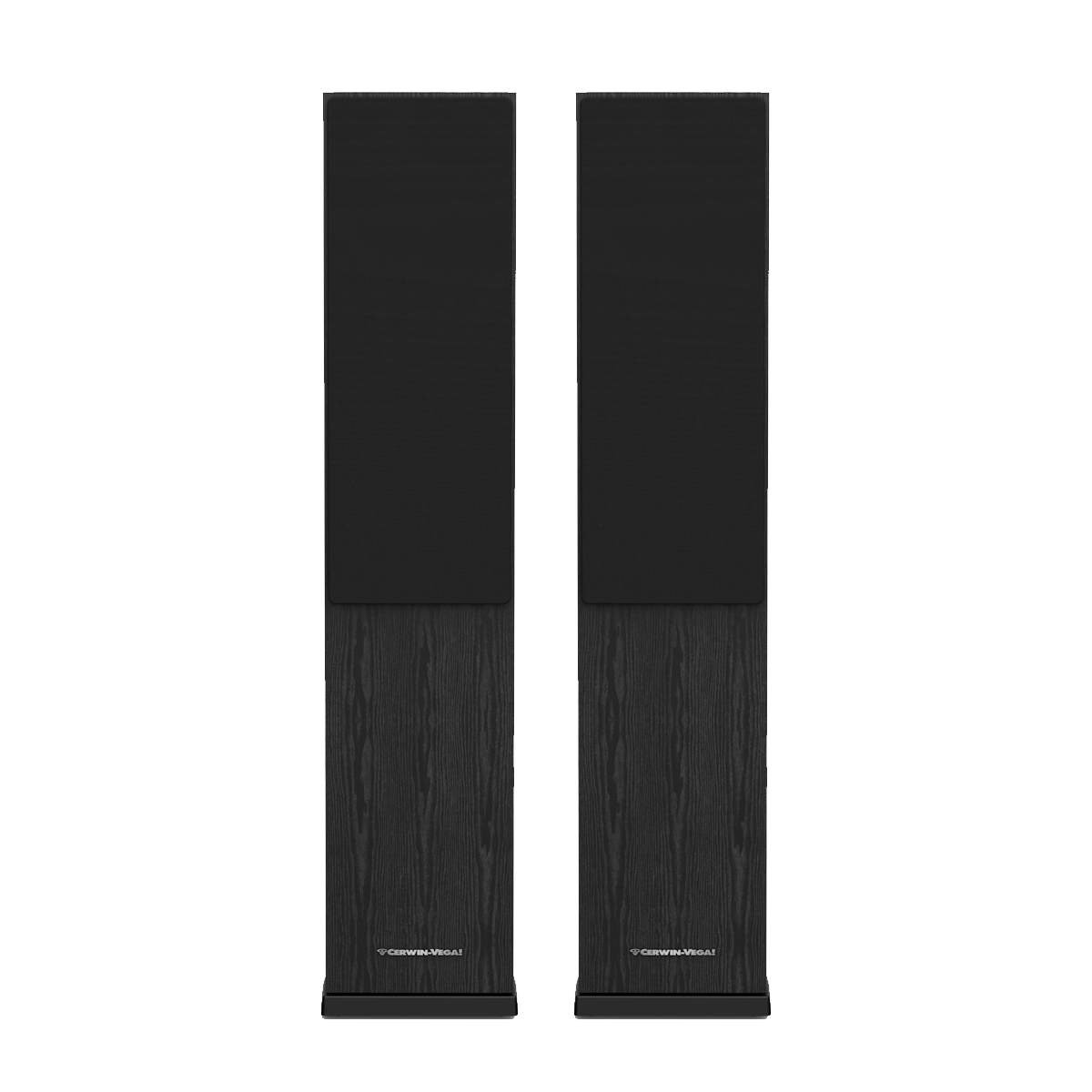 CERWIN VEGA LA SERIES HOME AUDIO 6.5" 2.5-WAY TOWER FLOOR SPEAKER BLACK 265W MAX PAIR - LA265B
