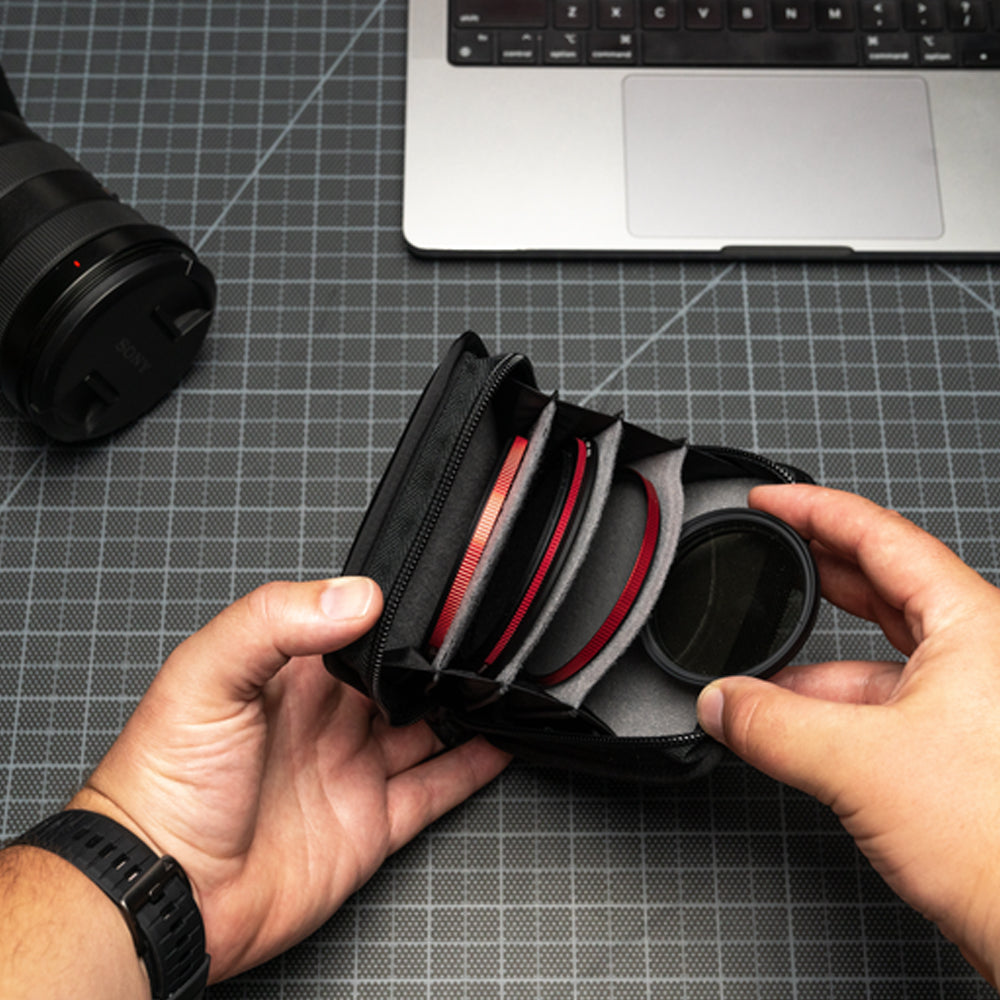 WANDRD LENS FILTER CASE BLACK - LFC-BK-1