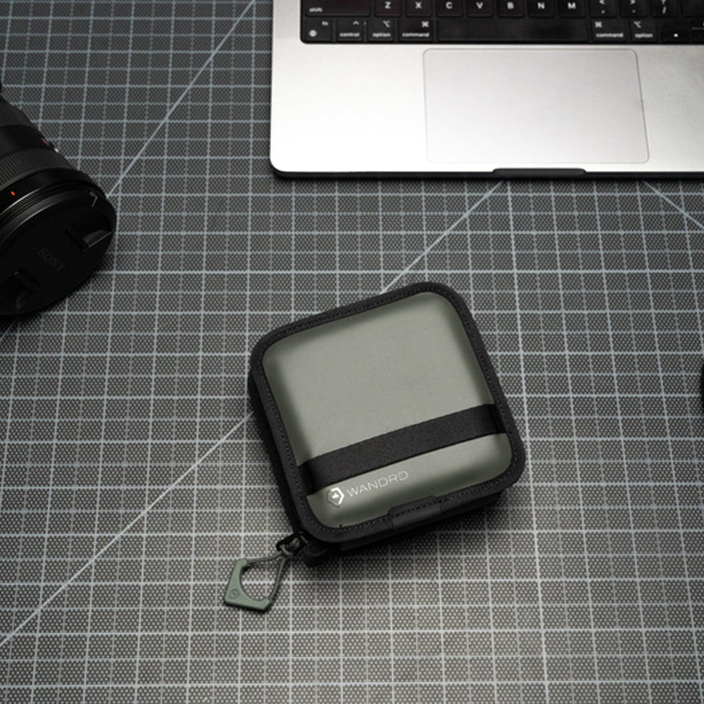 WANDRD LENS FILTER CASE WASATCH GREEN - LFC-WG-1