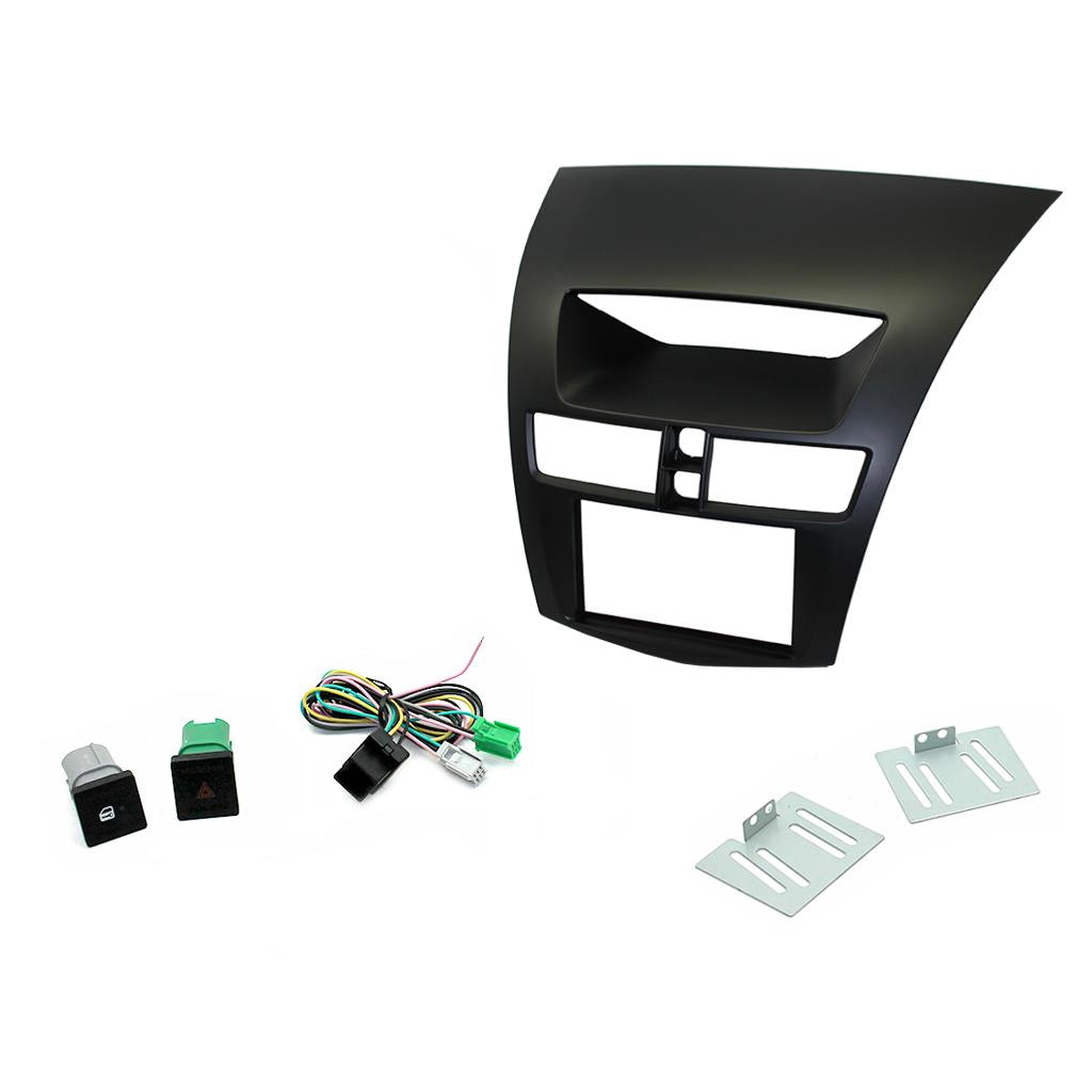 FITTING KIT MAZDA BT50 2012 - 2019 DOUBLE DIN (BLACK) - MAZ-K8450C