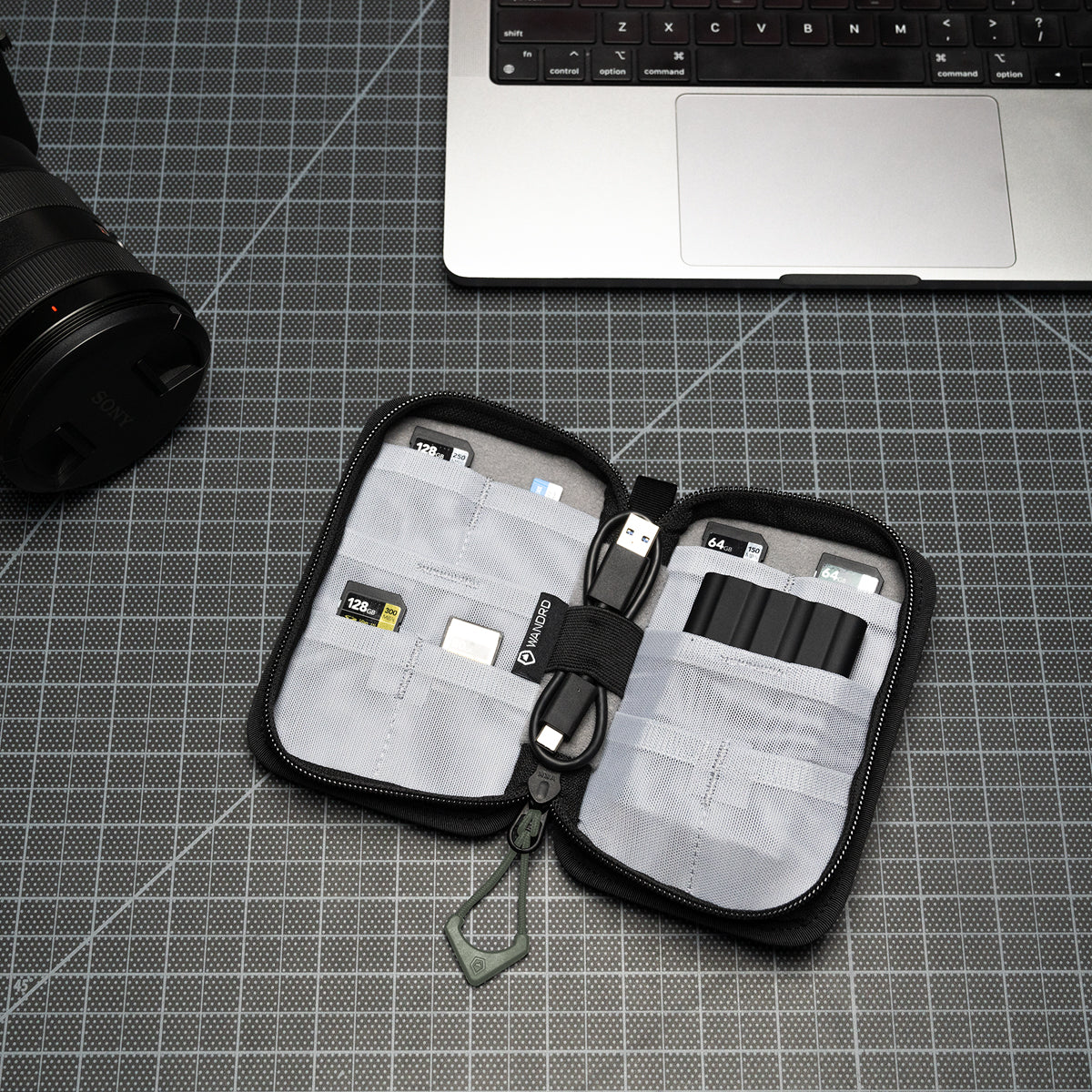 WANDRD MEMORY CARD CASE WASATCH GREEN - MCC-WG-1