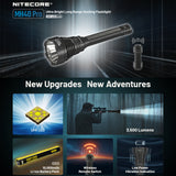 NITECORE MH40 PRO 3500 LUMEN UHI BRIGHT LONG RANGE HUNTING TORCH - MH40PRO