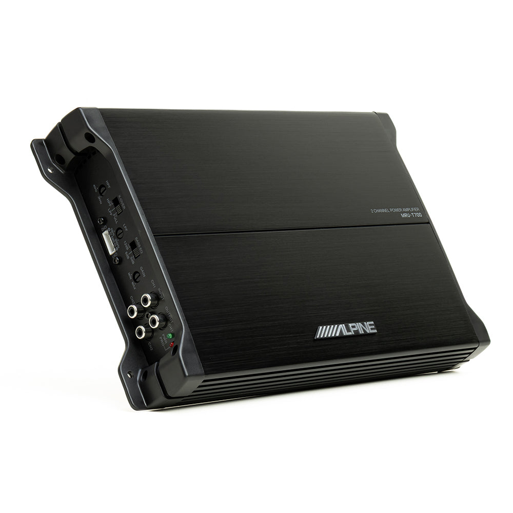 ALPINE AMP 2-CH 60W X 4 @4 OHMS + 90W X 2 @ 2OHM + 150W RMS X 1CH @ 4OHM - MRU-T700