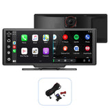 OTTOCAST CARPLAY & ANDROID AUTO WIRELESS SCREEN 10" WITH 2K FRONT CAMERA + REAR CAMERA - N92C