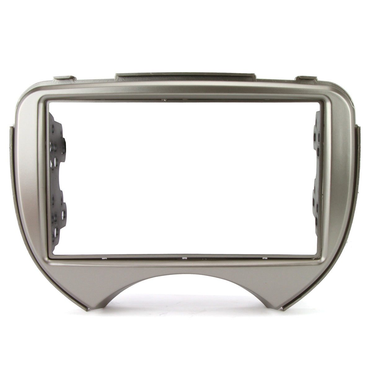 FITTING KIT NISSAN MICRA 2010 - 2013 DOUBLE DIN (SILVER) - ND-K7343C
