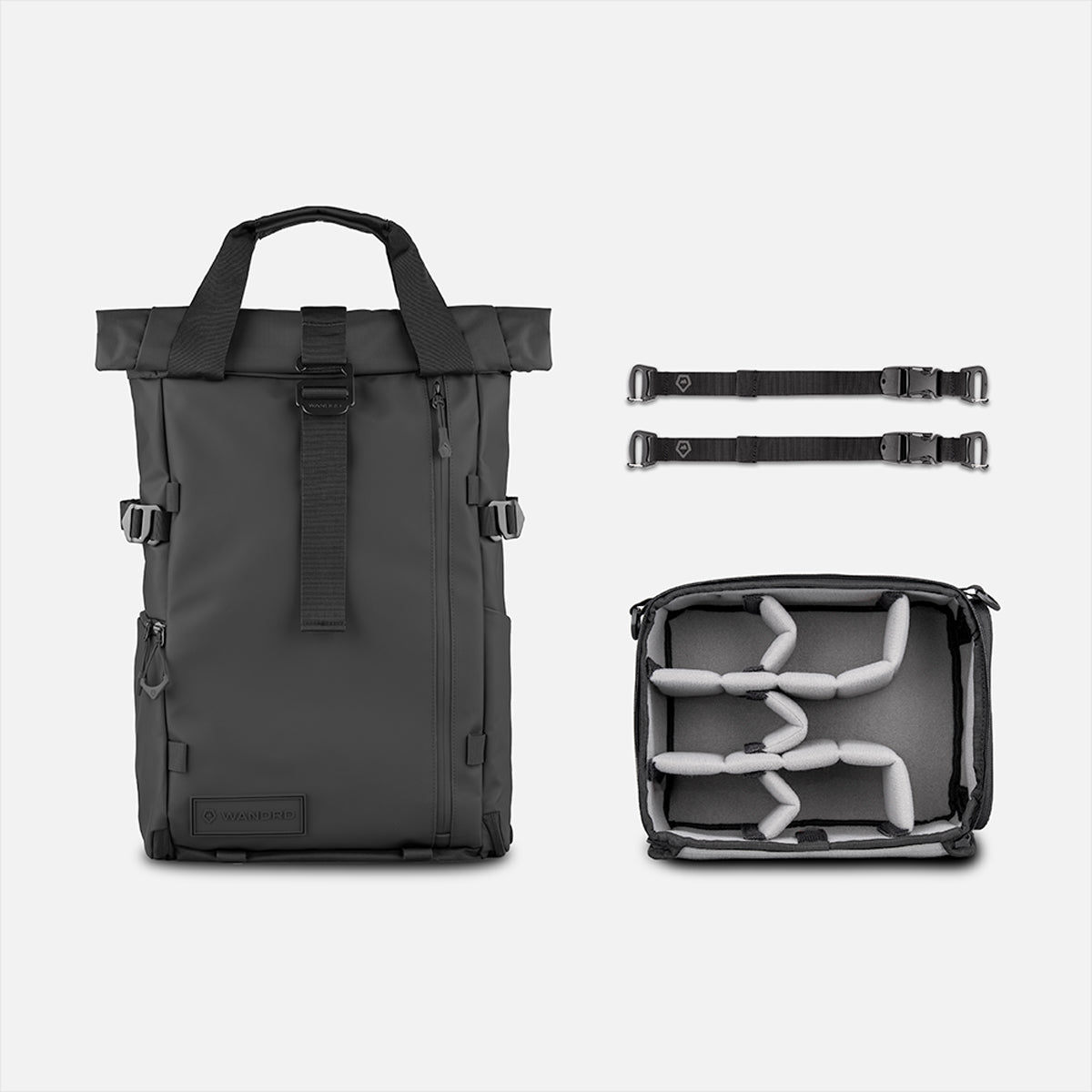 WANDRD PRVKE V4 21L PHOTO BUNDLE CAMERA BACKPACK BLACK - PK21-BK-PB-4