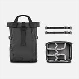 WANDRD PRVKE V4 21L PHOTO BUNDLE CAMERA BACKPACK BLACK - PK21-BK-PB-4