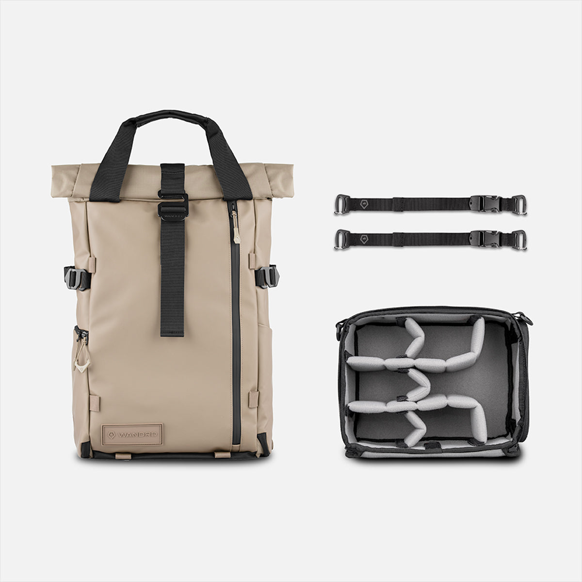 WANDRD PRVKE V4 21L PHOTO BUNDLE CAMERA BACKPACK YUMA TAN - PK21-YT-PB-4