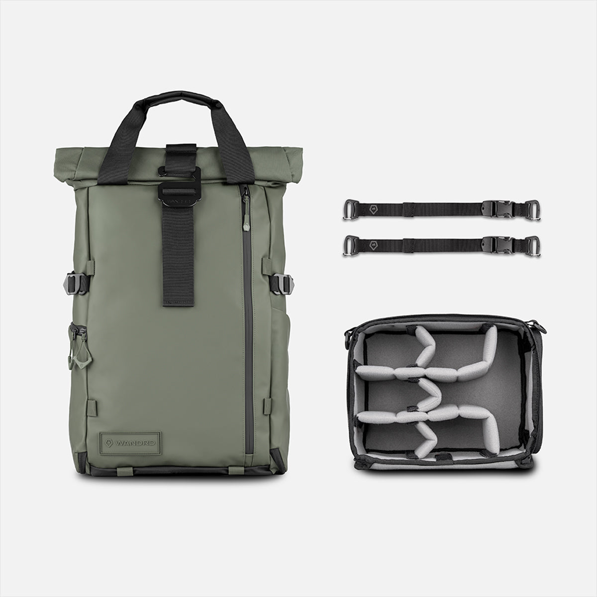 WANDRD PRVKE V4 31L PHOTO BUNDLE CAMERA BACKPACK WASATCH GREEN - PK31-WG-PB-4