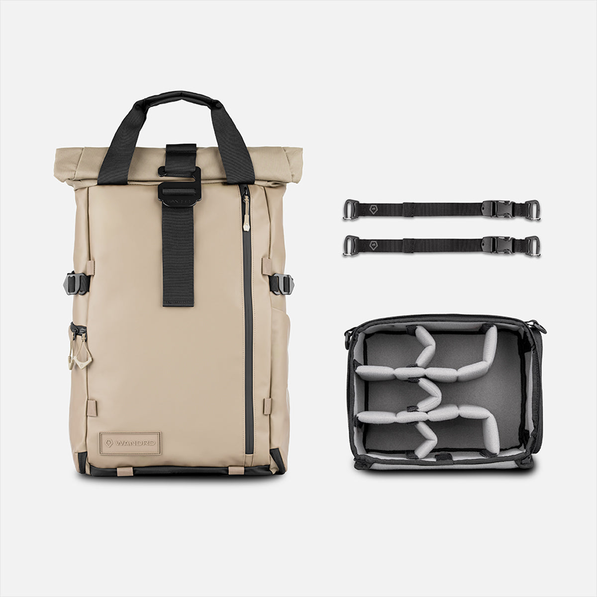 WANDRD PRVKE V4 31L PHOTO BUNDLE CAMERA BACKPACK YUMA TAN - PK31-YT-PB-4