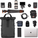 WANDRD PRVKE V4 41L PHOTO BUNDLE CAMERA BACKPACK BLACK - PK41-BK-PB-4