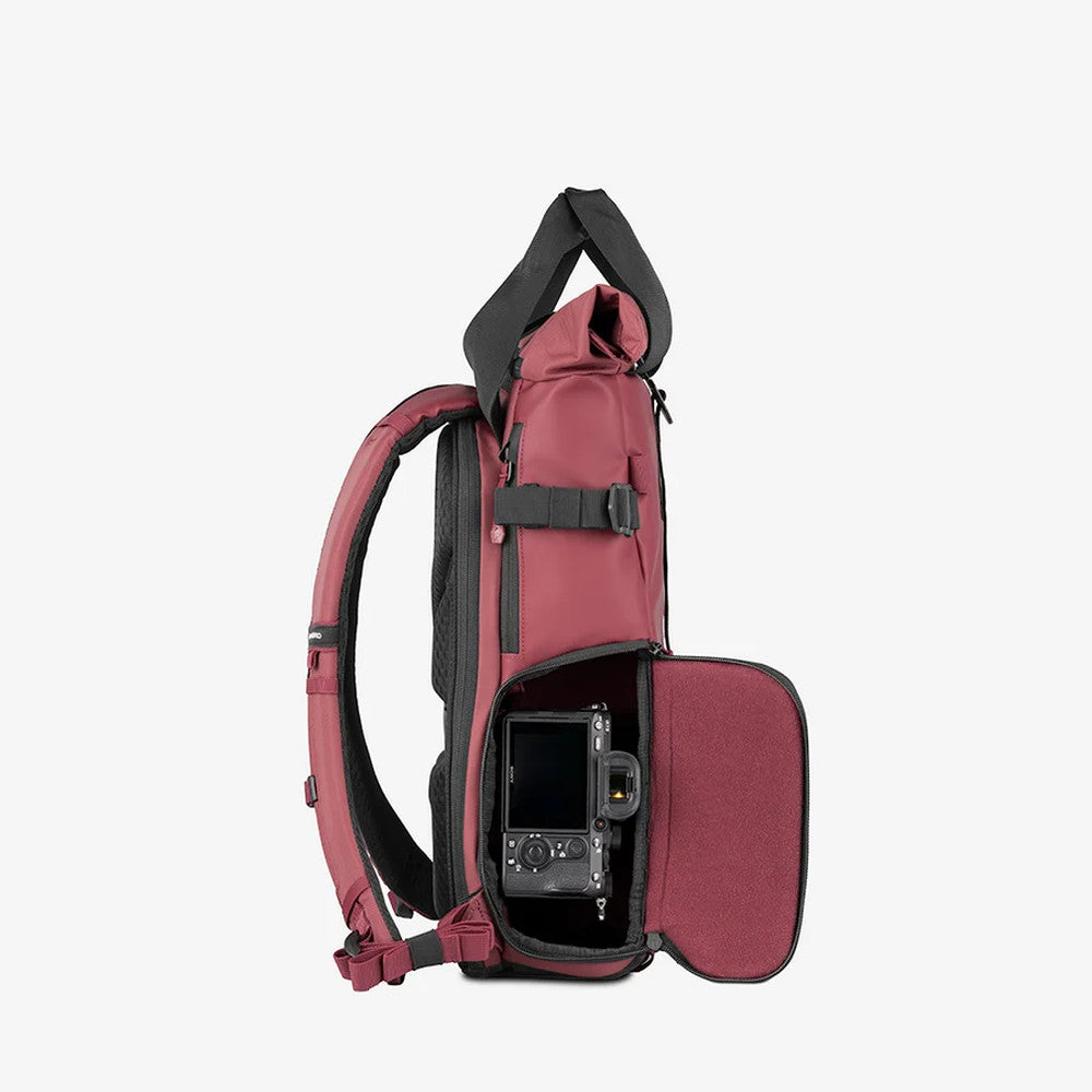 WANDRD PRVKE 18L EVERY DAY CARRY CAMERA BACKPACK RHONE BURGUNDY - PKD15-RB-1