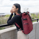 WANDRD PRVKE 18L EVERY DAY CARRY CAMERA BACKPACK RHONE BURGUNDY - PKD15-RB-1