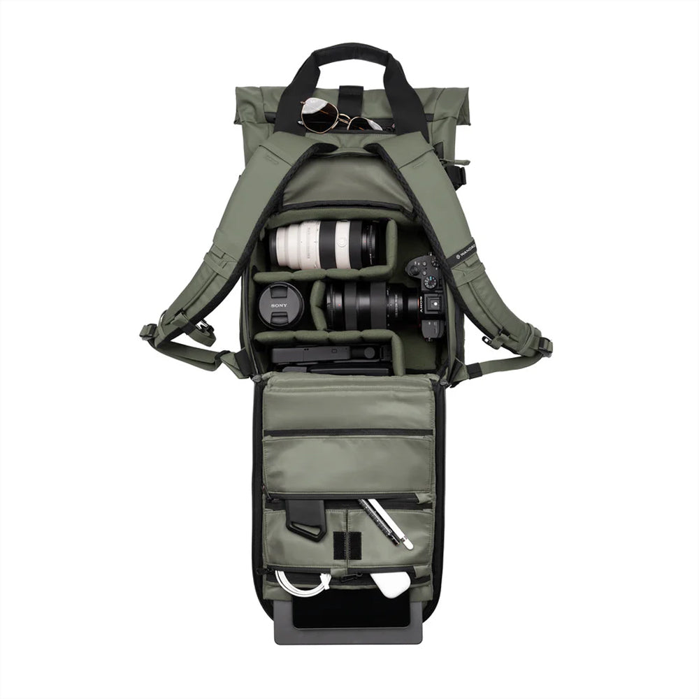 WANDRD PRVKE 18L EVERY DAY CARRY CAMERA BACKPACK WASATCH GREEN - PKD15-WG-1