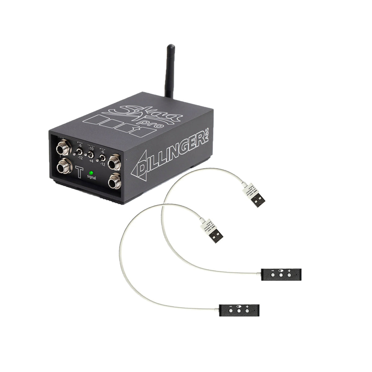 SKAA PRO TRANSMITTER DANI + 2X RUSH RECEIVERS KIT - 19MS LATENCY - PL5580+PL5572