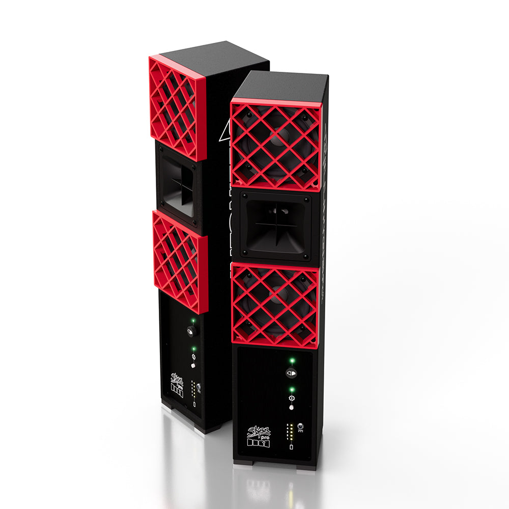 DILLINGER LABS DFA DEATH FROM ABOVE SKAA PRO BATTERY POWERED DUAL 5.5" SPEAKER - PL5590