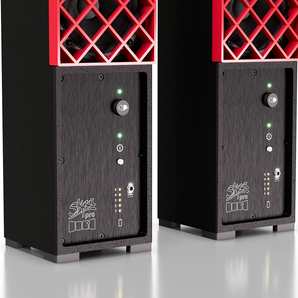 DILLINGER LABS DFA DEATH FROM ABOVE SKAA PRO BATTERY POWERED DUAL 5.5" SPEAKER - PL5590