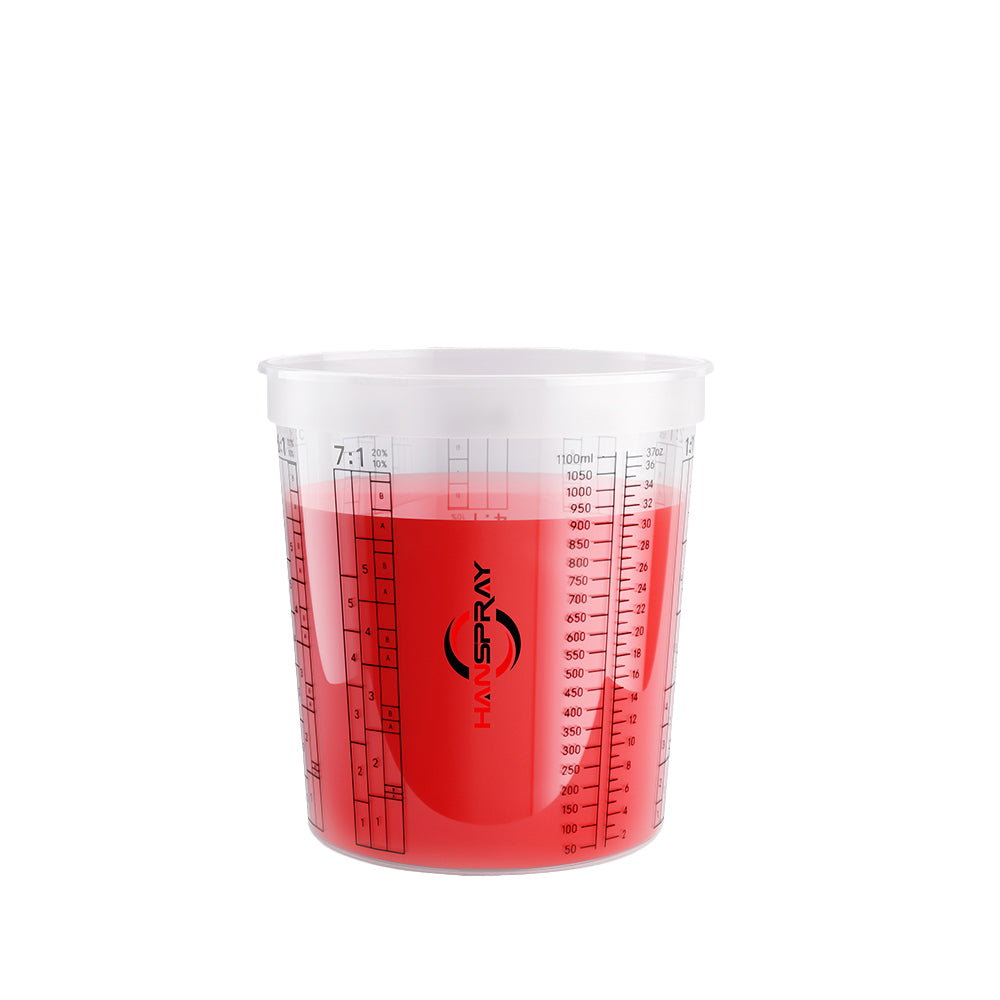 HANSPRAY MIXING CUPS 600ML (700ML CAPACITY)  - BOX OF 200 - PMC-0600