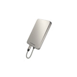 NITECORE 5,000MAH MAGNETIC ULTRA THIN POWER BANK BUILT-IN USB C TITANIUM GRAY - POCKET 5-G