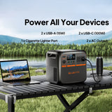 BLUETTI PREMIUM 200 V2 POWER STATION | 2700W 2073.6Wh - PREMIUM200