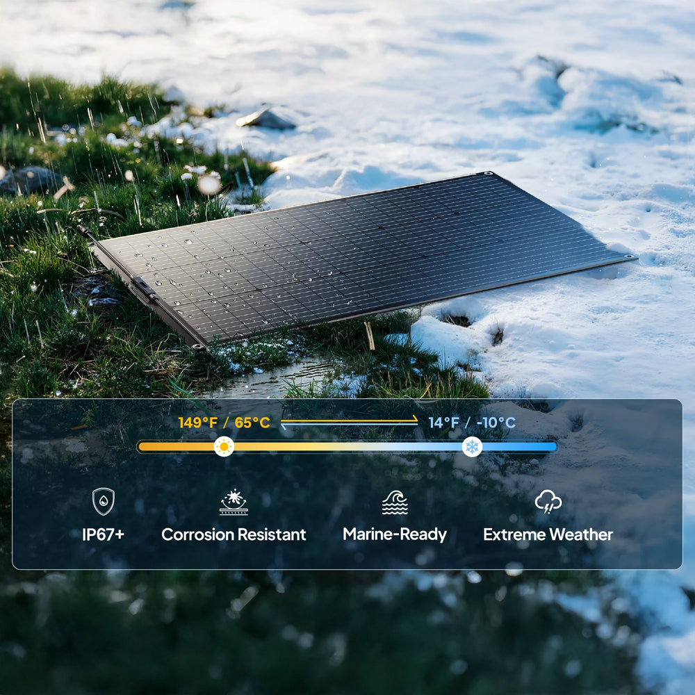 BLUETTI PV100FX FOLDABLE SOLAR PANEL | 100W 2PK - PV100FX