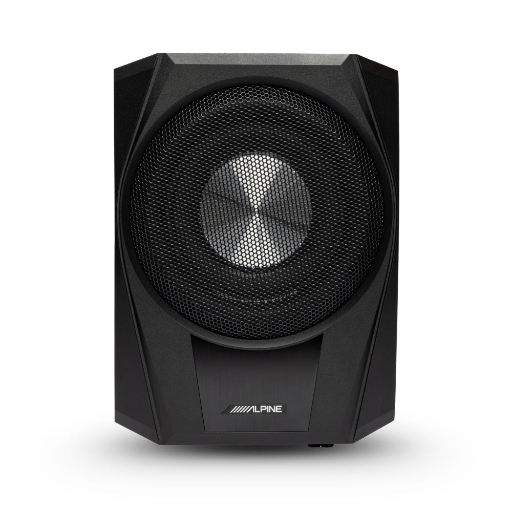 ALPINE (S SERIES) 8" UNDERSEAT ACTIVE SUBWOOFER 400W MAX, 220W RMS - PWE-R810