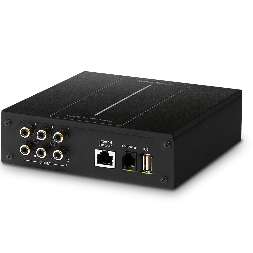 ALPINE OPTIM6 6-CH DSP W/AUTOEQ 2.0 (BT & WIRED CONTROLLER INCLD) - PXE-C60-60-OPTIM6
