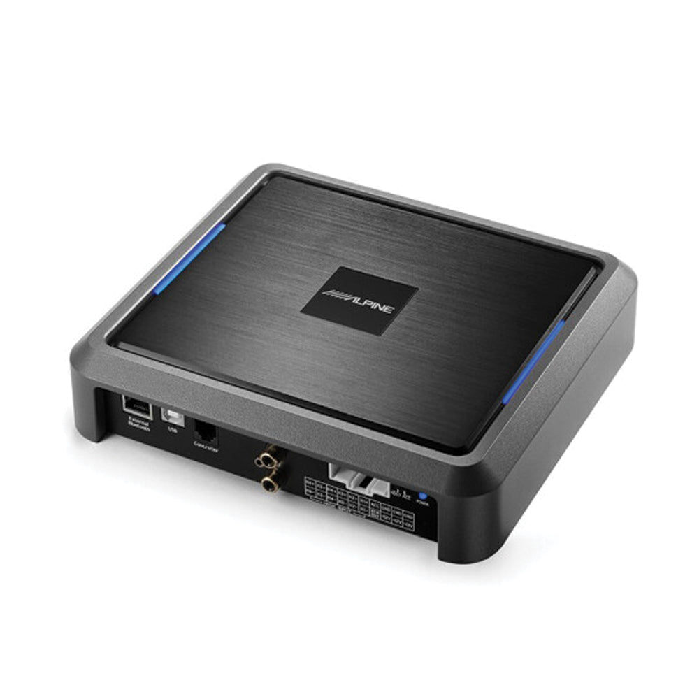 ALPINE 8 CHANNEL SOUND PROCESSOR & AMP - (8 X 25W RMS @ 4OHM) (BT MODULE INLCD) - PXE-R600S
