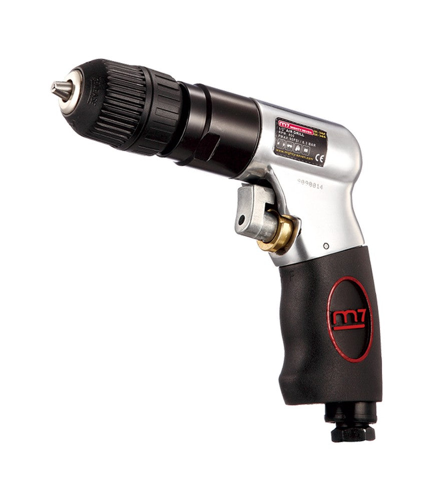 M7 AIR DRILL 3/8" WITH KEYLESS CHUCK 2200 RPM - QE-332
