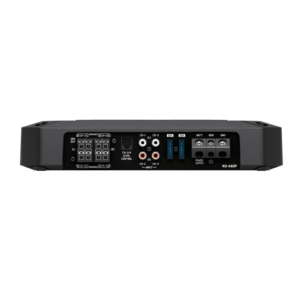 ALPINE (R2 SERIES) AMP 4CH 100W RMS X 4 @ 4OHM - R2-A60F